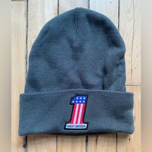 Harley-Davidson #1 Grey Beanie